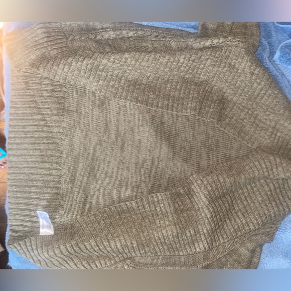 Green Mossimo open front cardigan sweater - Picture 5 of 5